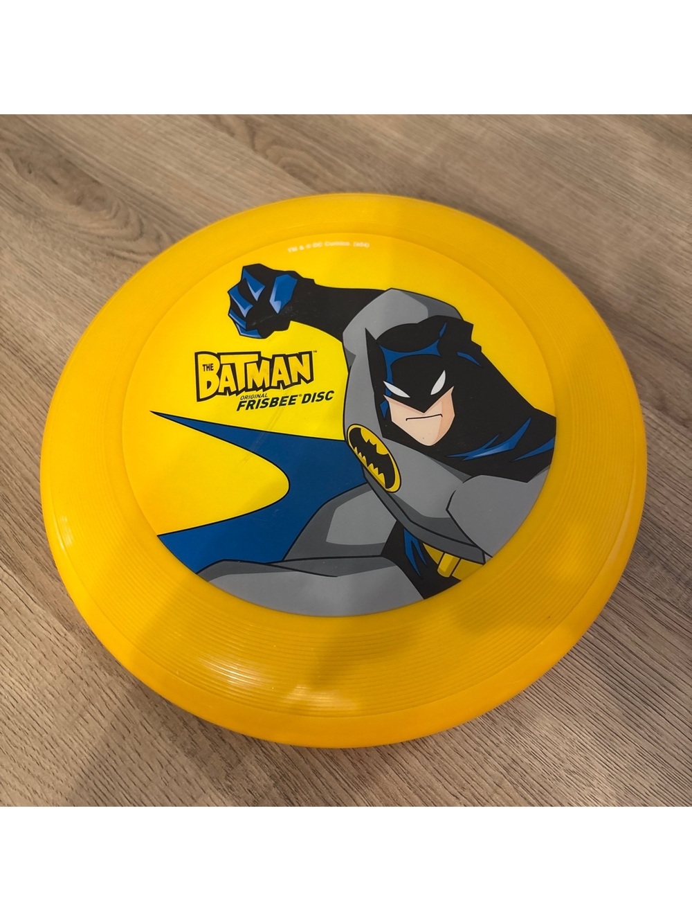 Wham- O Batman Frisbee Disc yellow